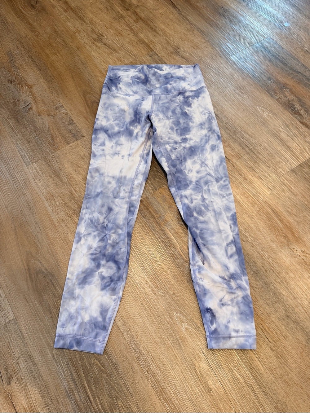 lululemon athletica women’s Align Tie-Dye Leggings - Lavender & White size 6